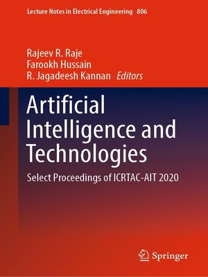 cover image of Artificial Intelligence and Technologies